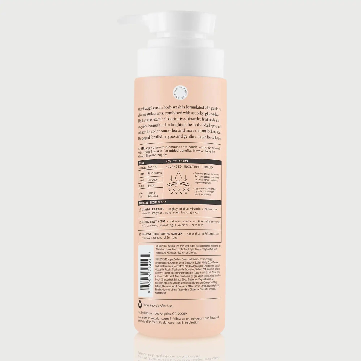 the-brightener-vitamin-c-brightening-body-wash-e0 NATR-The-Brightener-Body-Wash_back.webp