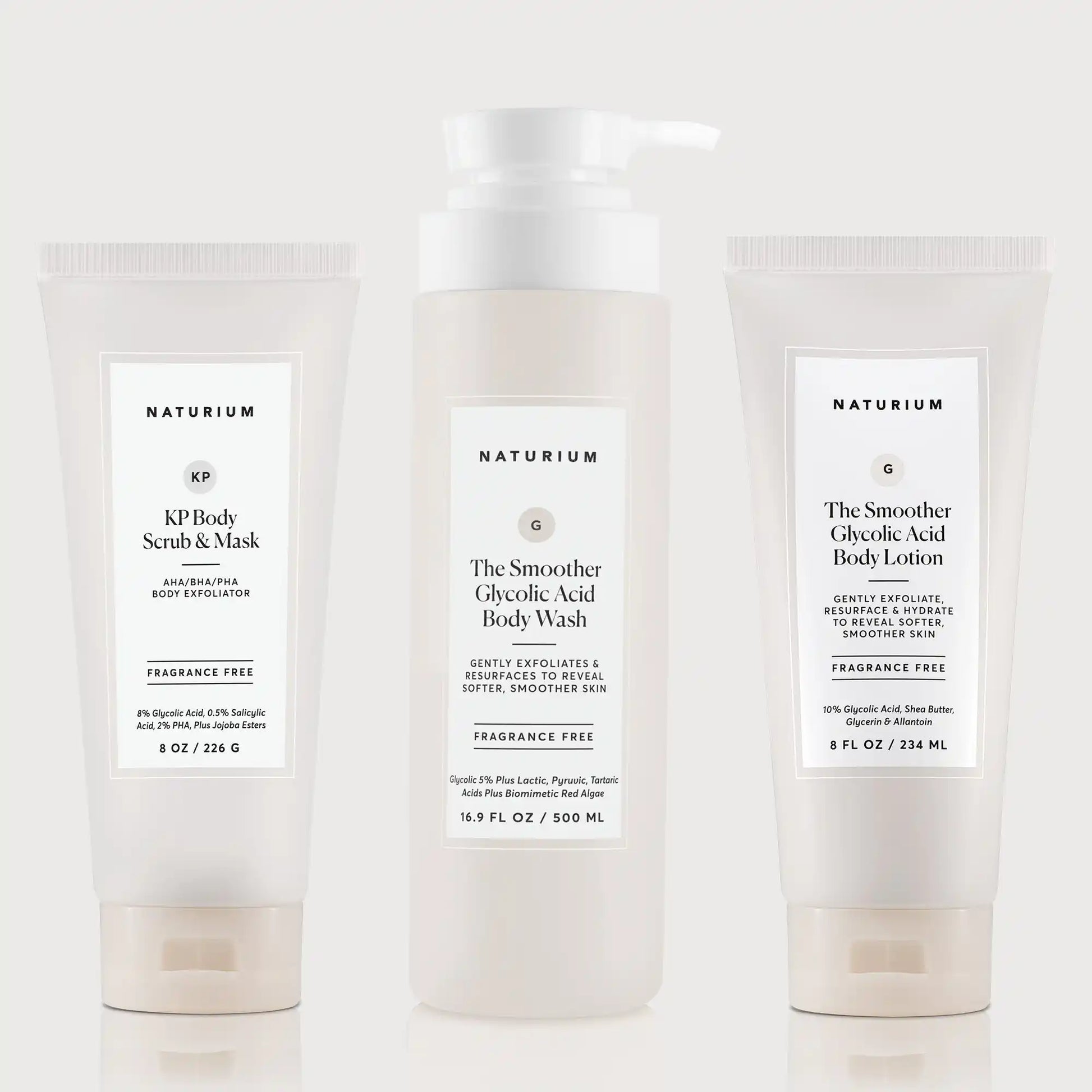 the-glycolic-acid-body-bundle-x6 NATR_KPScrub_SmootherBodyWash_SmootherLotion_Bundle_ecomm.webp